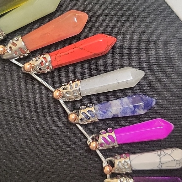 Set of 21 Fashion Pendants w/18" 925 Plated Chain - NWOT - Picture 5 of 7